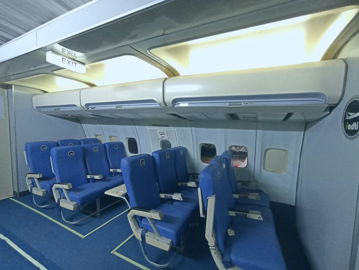Cabin Mockup Seating Area