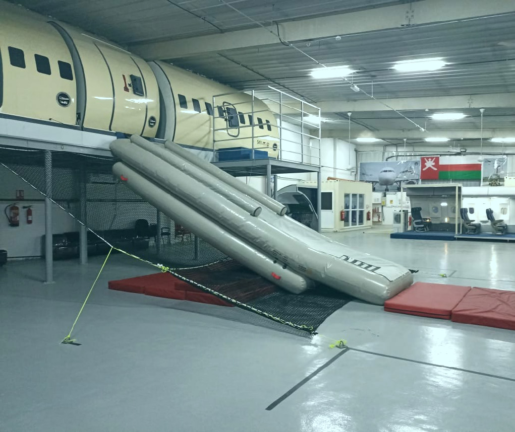 Evacuation Slide Deployment